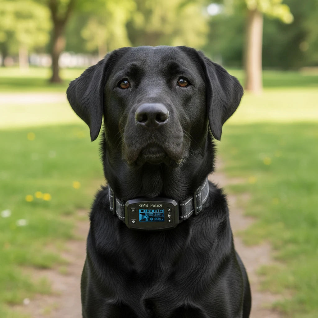 For 1 Dog XW-T19 Intelligent GPS Dog Fence System Wireless Outdoor Pet Training Collar Auralis