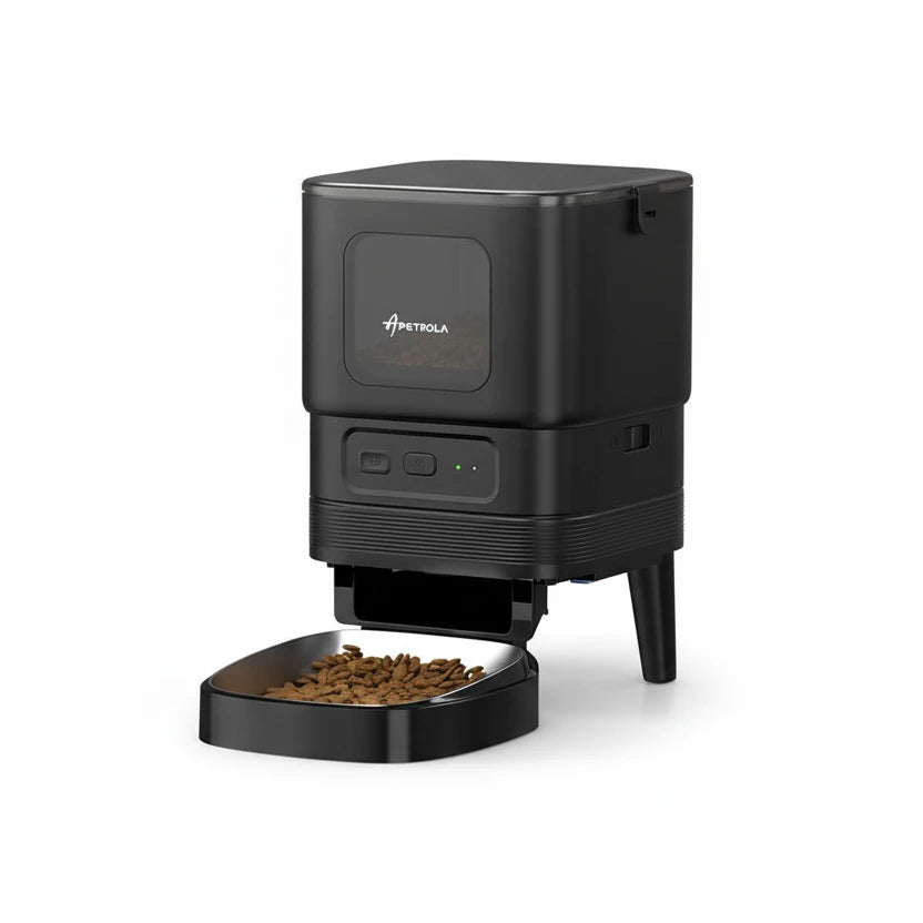 Automatic Cat Feeder Smart Pet Feeder Dog Slow Food Machine With Timed Quantitative APETDOLA FDG30 Automatic Cat Food Dispenser Auralis