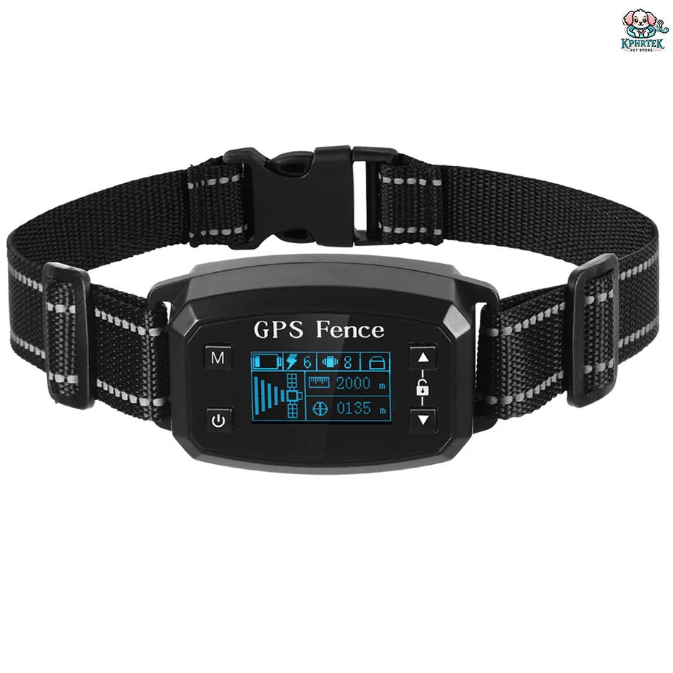 For 1 Dog XW-T19 Intelligent GPS Dog Fence System Wireless Outdoor Pet Training Collar Auralis