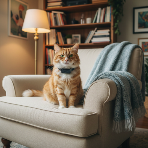 Collier GPS pour animal anti perte Auralis