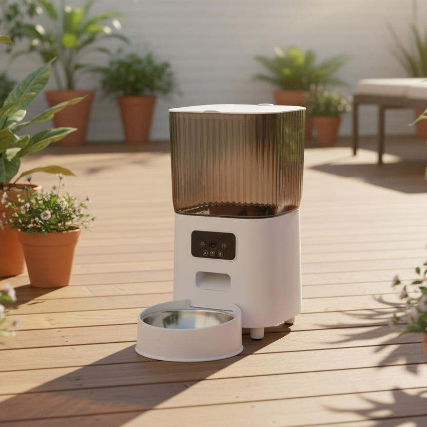 Distributeur de nourriture automatique pour chat et chien caméra WiFi Auralis