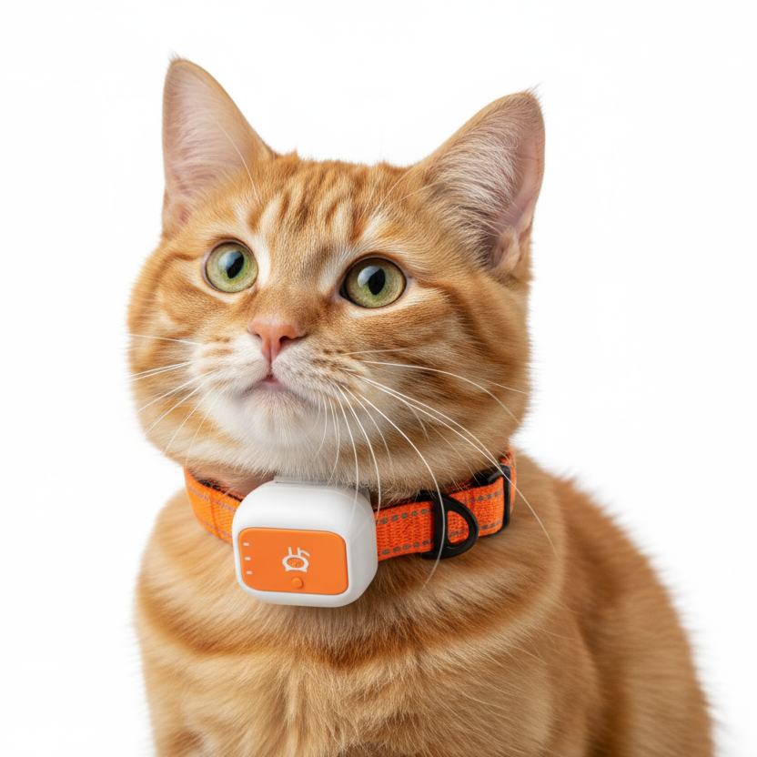 Traceur GPS 4G chat chien mondial SOS alerte zone sécurité iOS Android Auralis