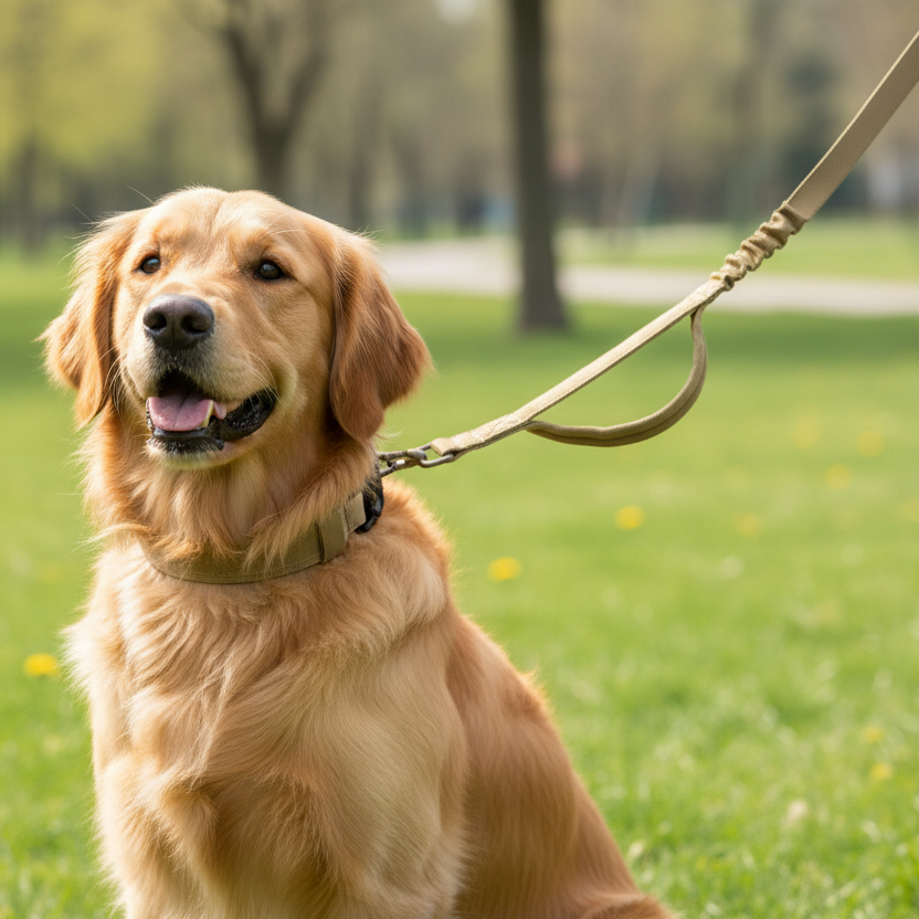 Collier tactique chien porte-AirTag poignée contrôle nylon renforcé pour chien Auralis