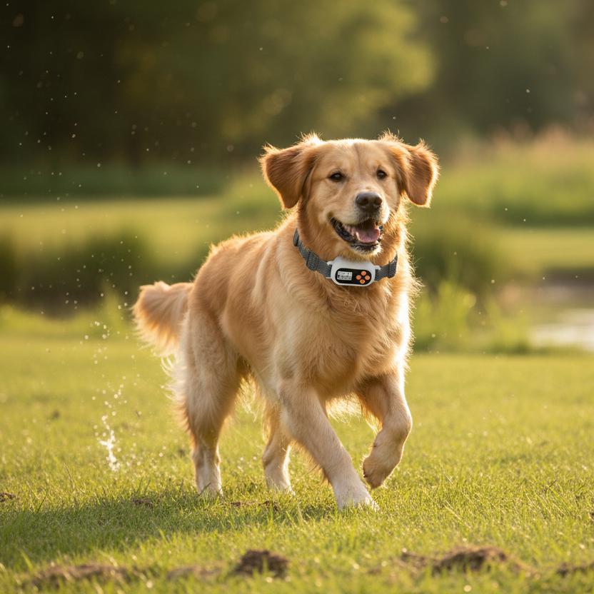 Clôture électronique GPS chien sans fil zone virtuelle étanche dressage Auralis