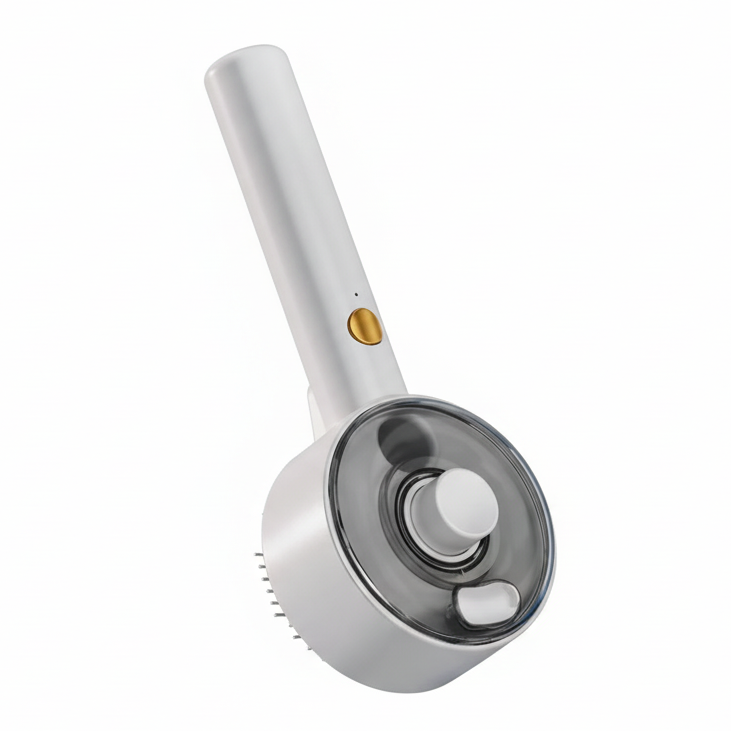 Brosse vapeur électrique pour chien et chat avec spray massage UV antibactérien Auralis