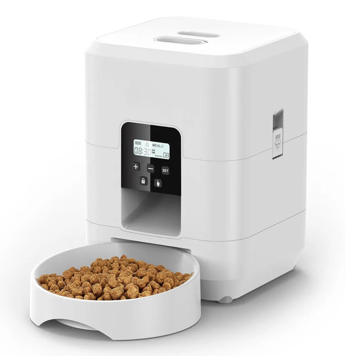 Distributeur de nourriture automatique pour chat et chien écran LCD programmable avec minuteur Auralis