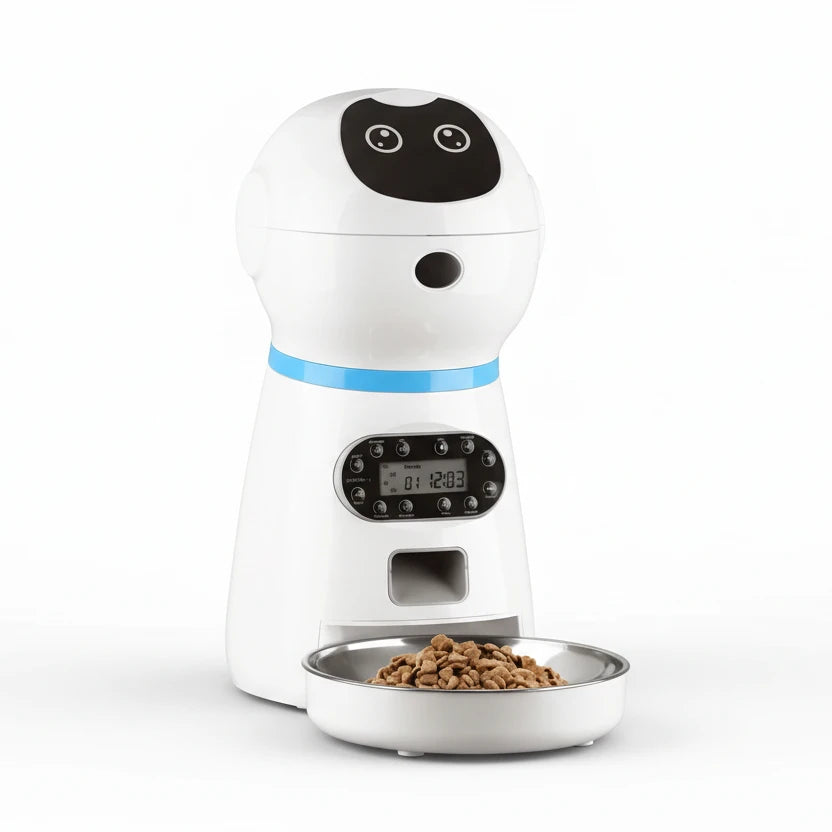 New Pet Feeder Pet Dispenser For Cat And Dog Travel Supply Automatic Smart Slow Feeder Dispenser Fixed Time Amount Of Food Auralis