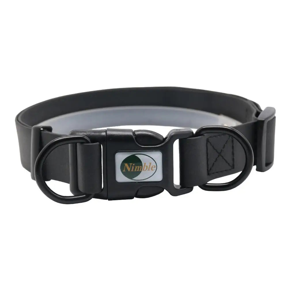 New High quality pet dog collar PVC waterproof Cat collar anti dirty easy to clean for Big small dogs puppy pet products Auralis