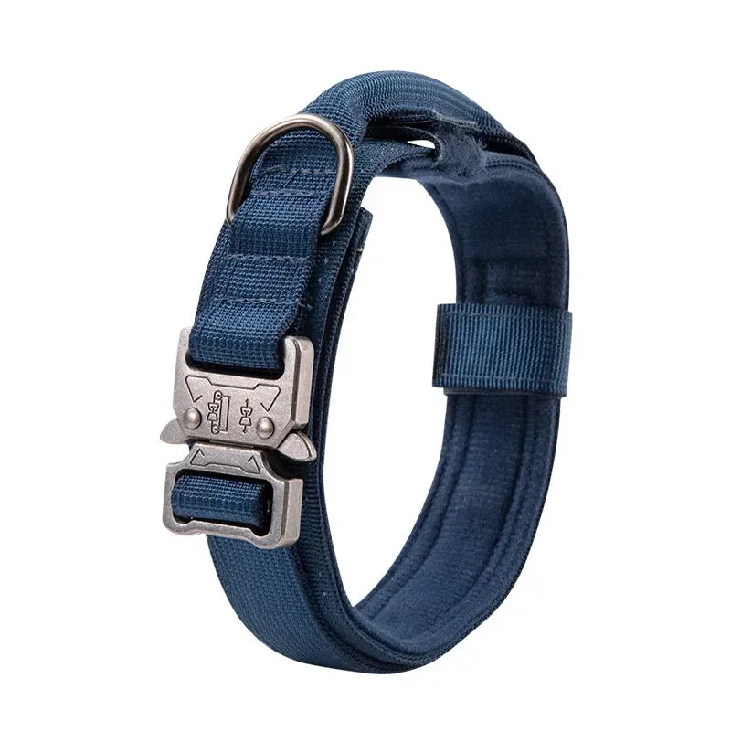 Outdoor Sports Style Tactical Dog Collar Usable Collar For Medium To Large Dogs With Traction Capability for Dog Training Auralis