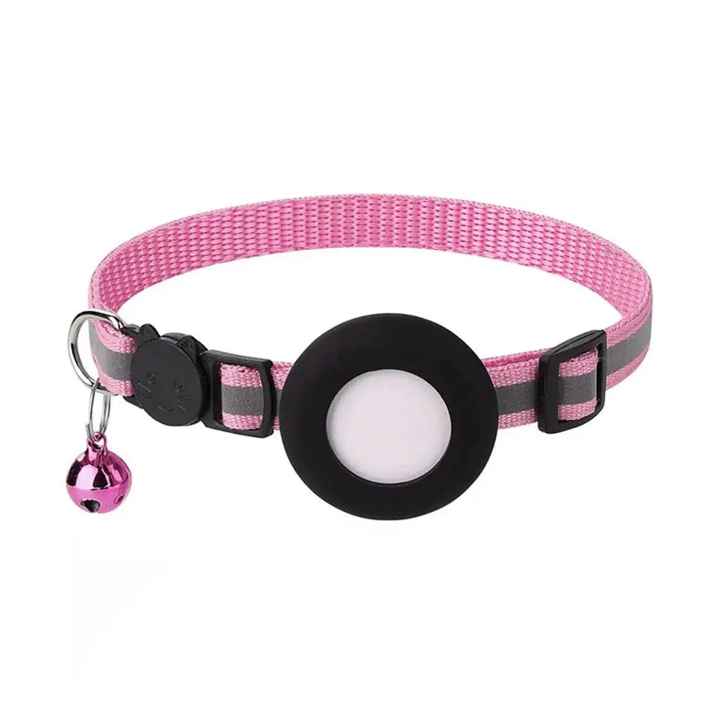Pet GPS Collar for Cats Anti-Loss Intelligent Locator with Highly Reflective Nylon Strap And Silicone Safety Separation Auralis