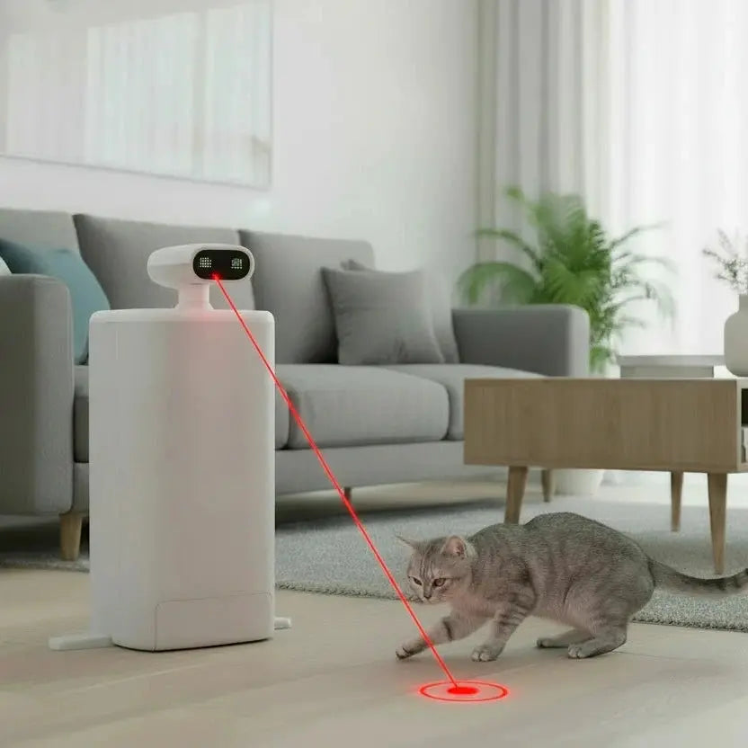 distributeur de croquettes connecté avec caméra 360° Auralis