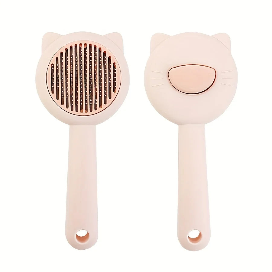 Brosse de bain et massage auto-nettoyante pour chat Auralis