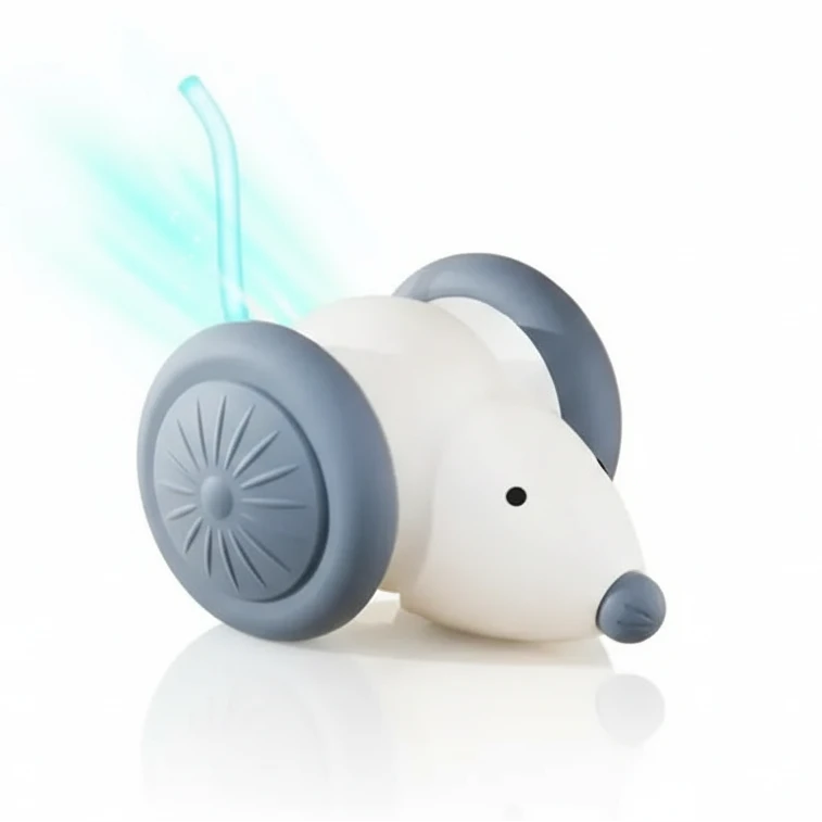 Pet Toys Interactive Cat Toy Electric Mouse Car - Automatic Teaser with Intelligent Obstacle Avoidance Pet Products Smart Toy Ba Auralis