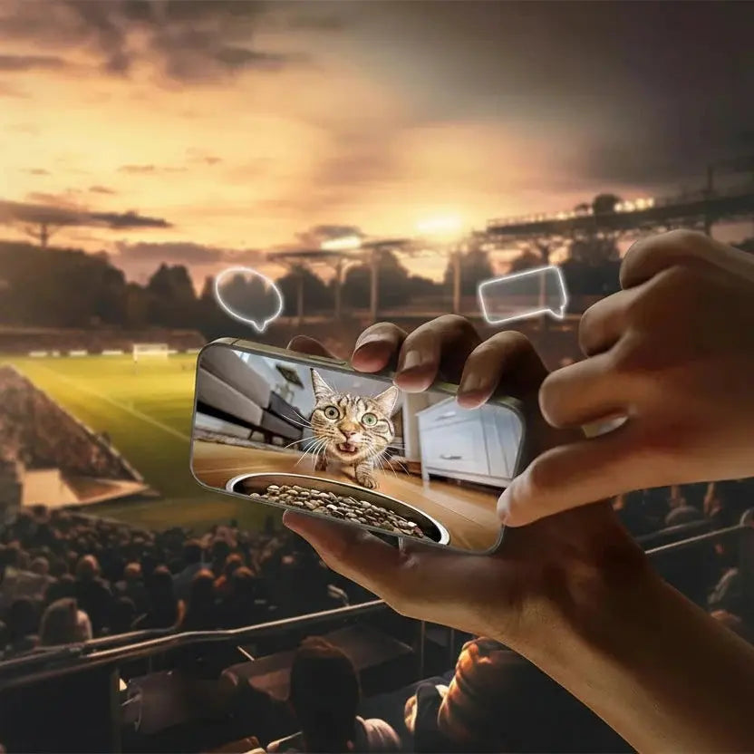 Distributeur automatique de nourriture connecté avec caméra HD 1080P Auralis-Velourstyle