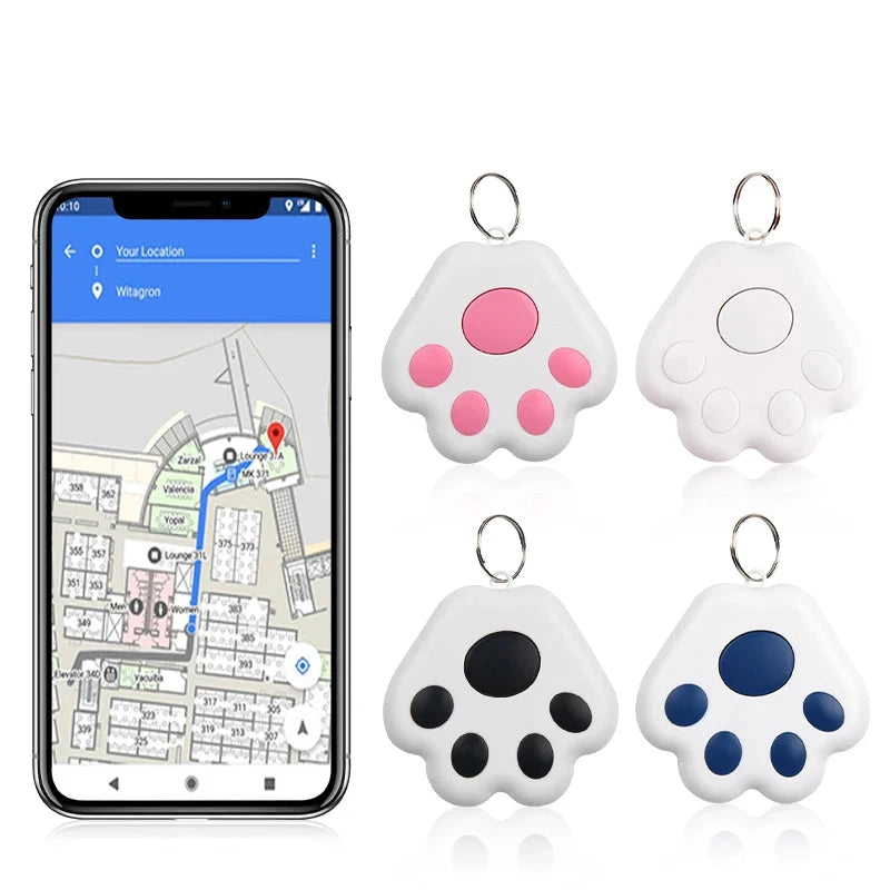 Smart Mini GPS Tracker Key Kids Bag Finder Dog Cat Pet Locator Bluetooth Tracker Device Anti-lost Reminder for IOS/ Android Auralis