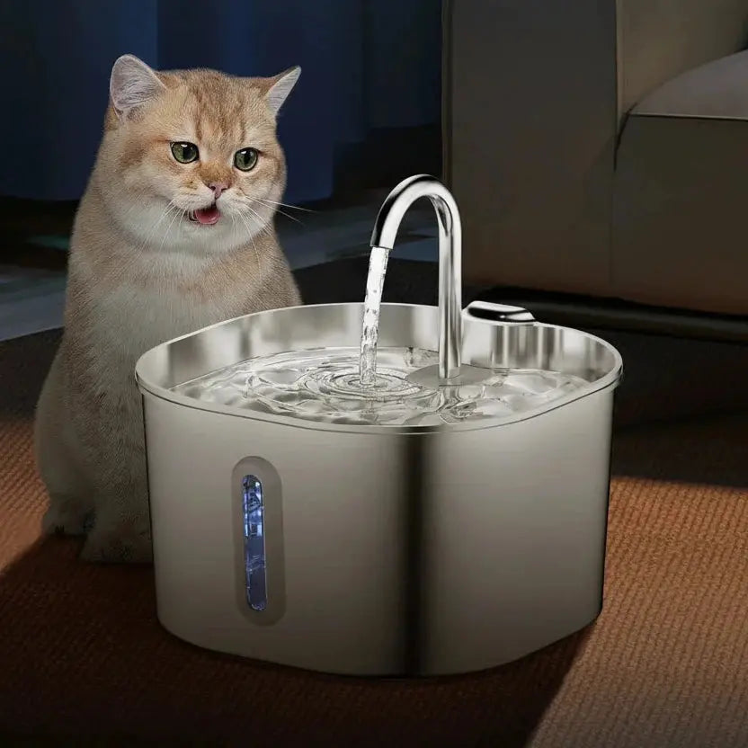 Fontaine à eau automatique pour chat Auralis-Velourstyle