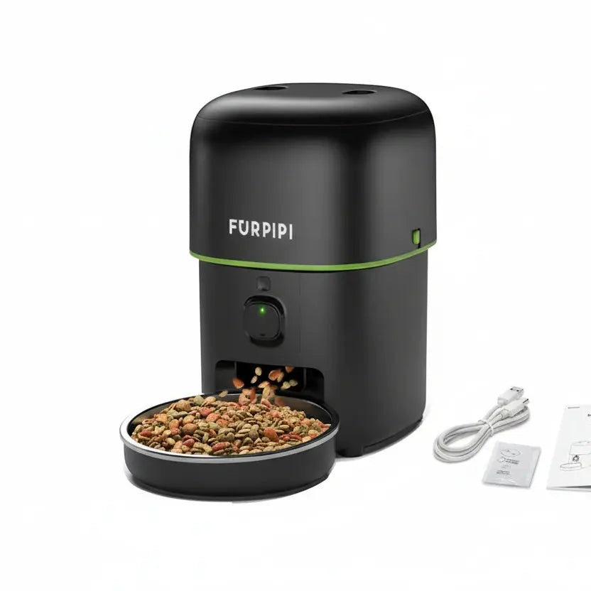 Distributeur automatique de nourriture connecté avec caméra HD 1080P Auralis-Velourstyle