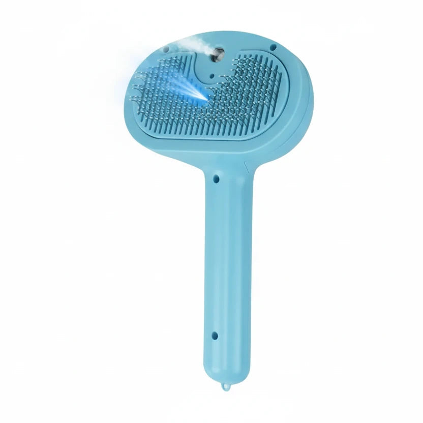 Brosse vapeur électrique auto-nettoyante pour chien et chat Auralis