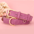 Soft Leather Padded Dog Collar Adjustable Durable Dog Collars For Small Medium Dogs Perro Bulldog Pug Pitbull Pet Accessories Auralis
