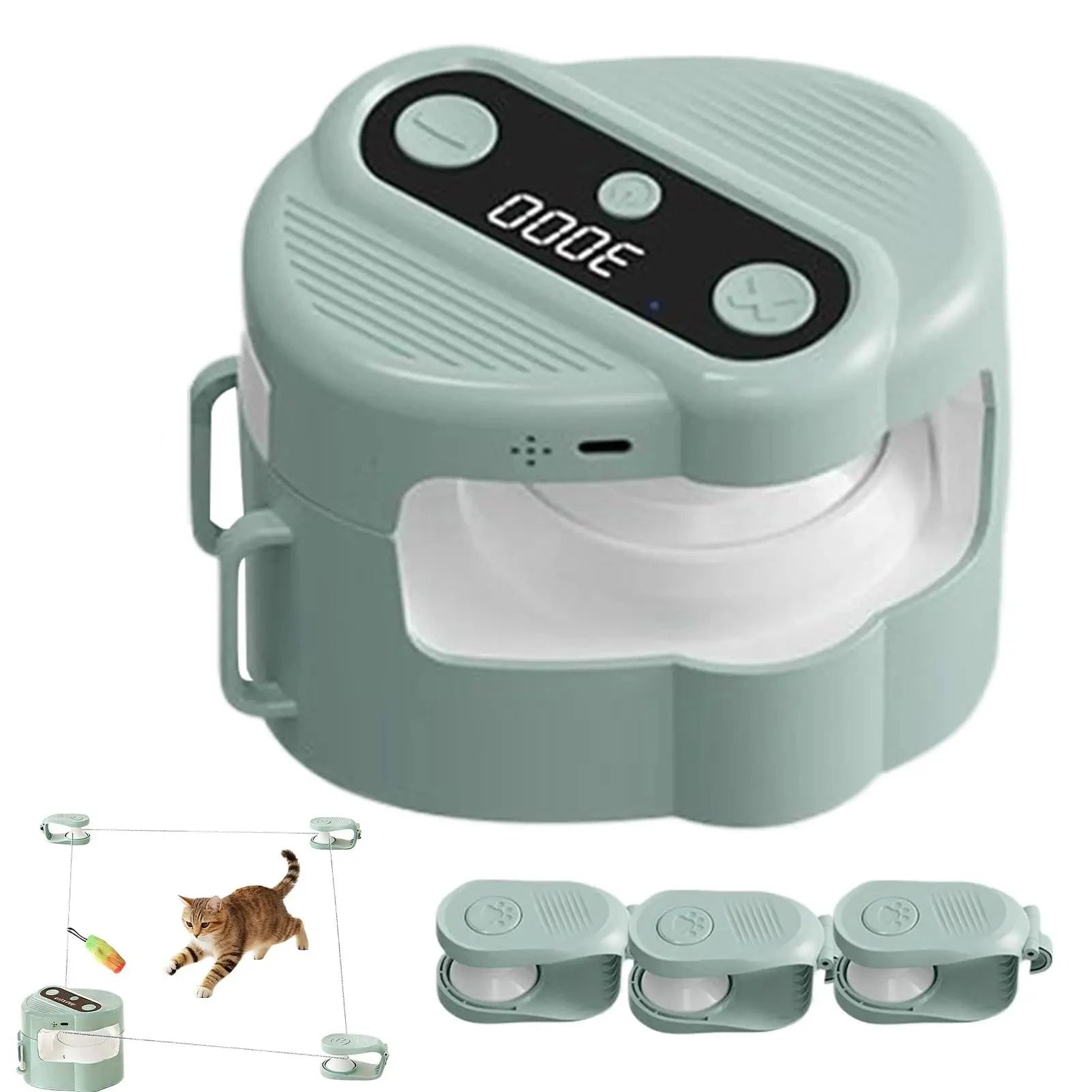Automatic Cat Treadmill With Remote Control Speed Adjustable Electric Interactive Cat Toy Moving Cat Thrilling chasing toys Auralis