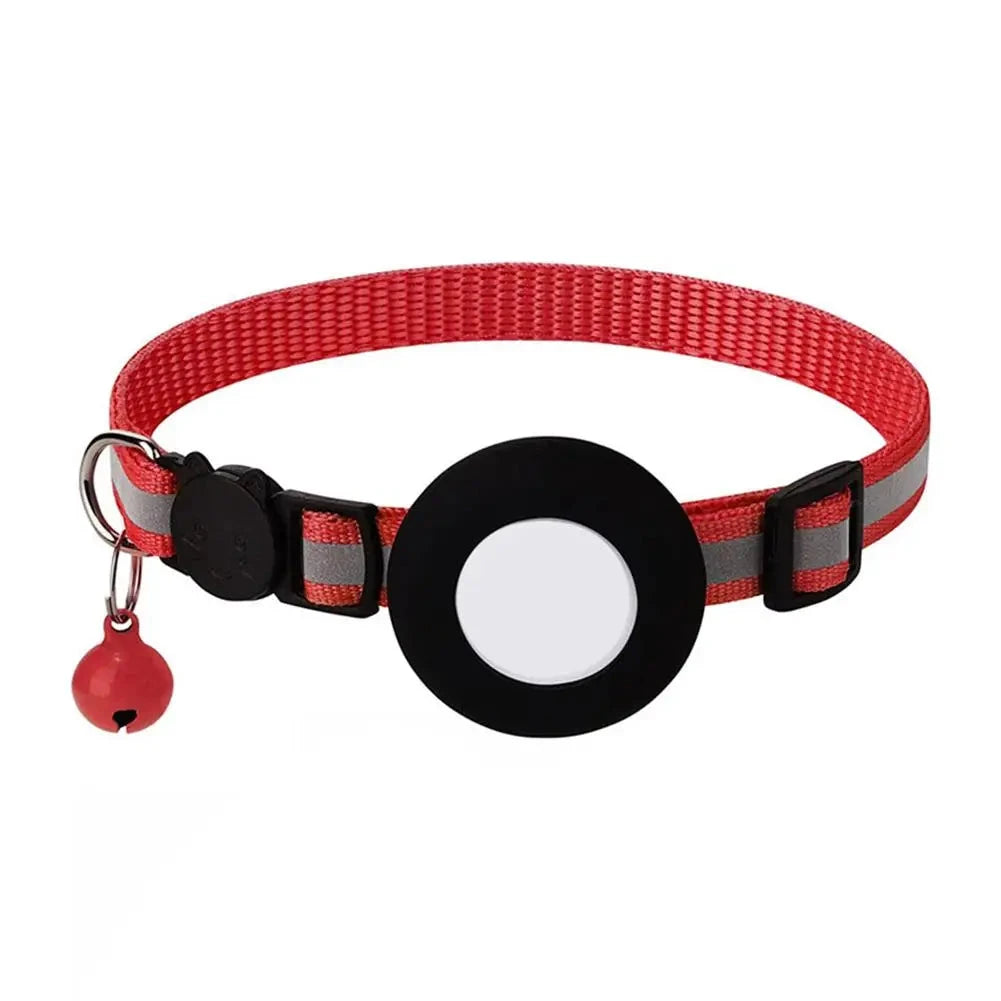 Pet GPS Collar for Cats Anti-Loss Intelligent Locator with Highly Reflective Nylon Strap And Silicone Safety Separation Auralis