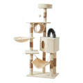Large Cat Tree Tower with Multiple Hamocks, Scratch Tower, Villa Training Aids, Furniture, Pet Products Supplies Auralis