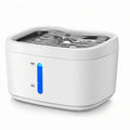 Cat Water Fountain with APP Wireless Connected 84oz/2.5L Automatic Pet Water Fountain with Stainless Steel Tray Weight Sensor Auralis