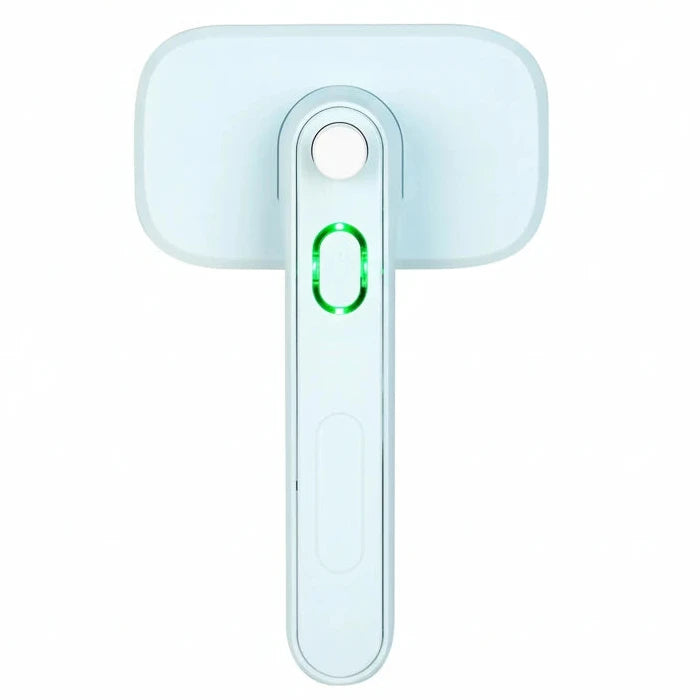 Pet Clean Brush One-Key Hair Removal Negative Ion Electric Self Cleaning Slickers Brush For Cats Dogs Grooming Brush Hair Comb Auralis