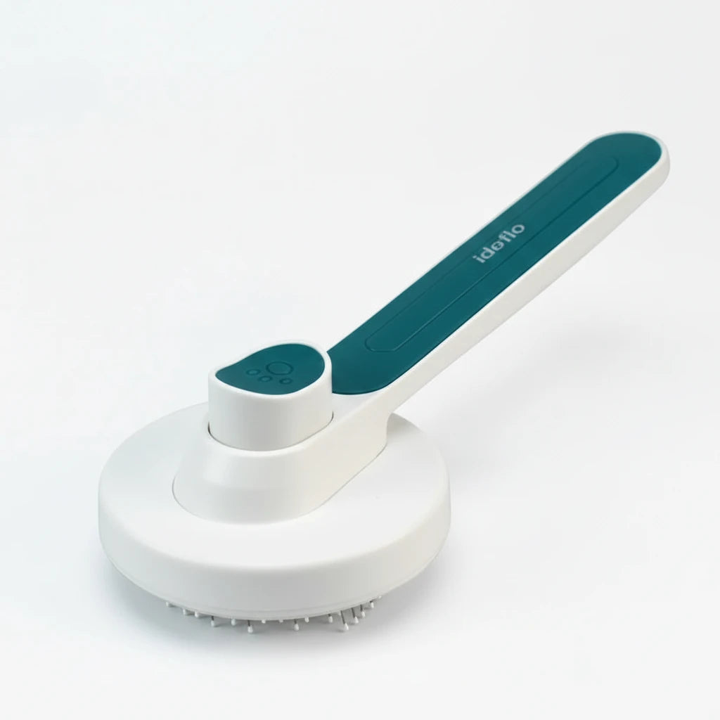 Brosse auto-nettoyante légère pour chien et chat Auralis