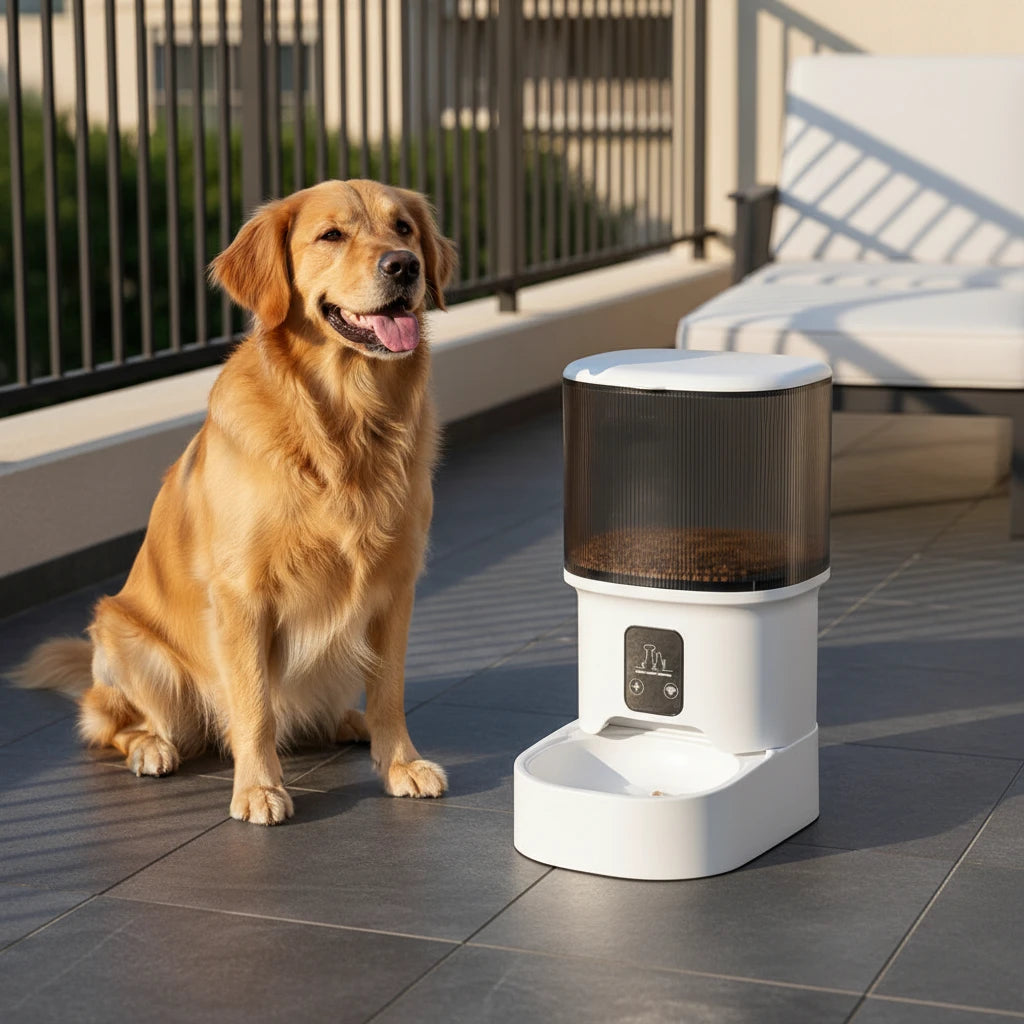 Camera Pet Feeder Timing Smart Automatic Feeder For Cats Dog Button WIFI APP Video Intelligent Dry Food Dispenser Fountain Bowl Auralis