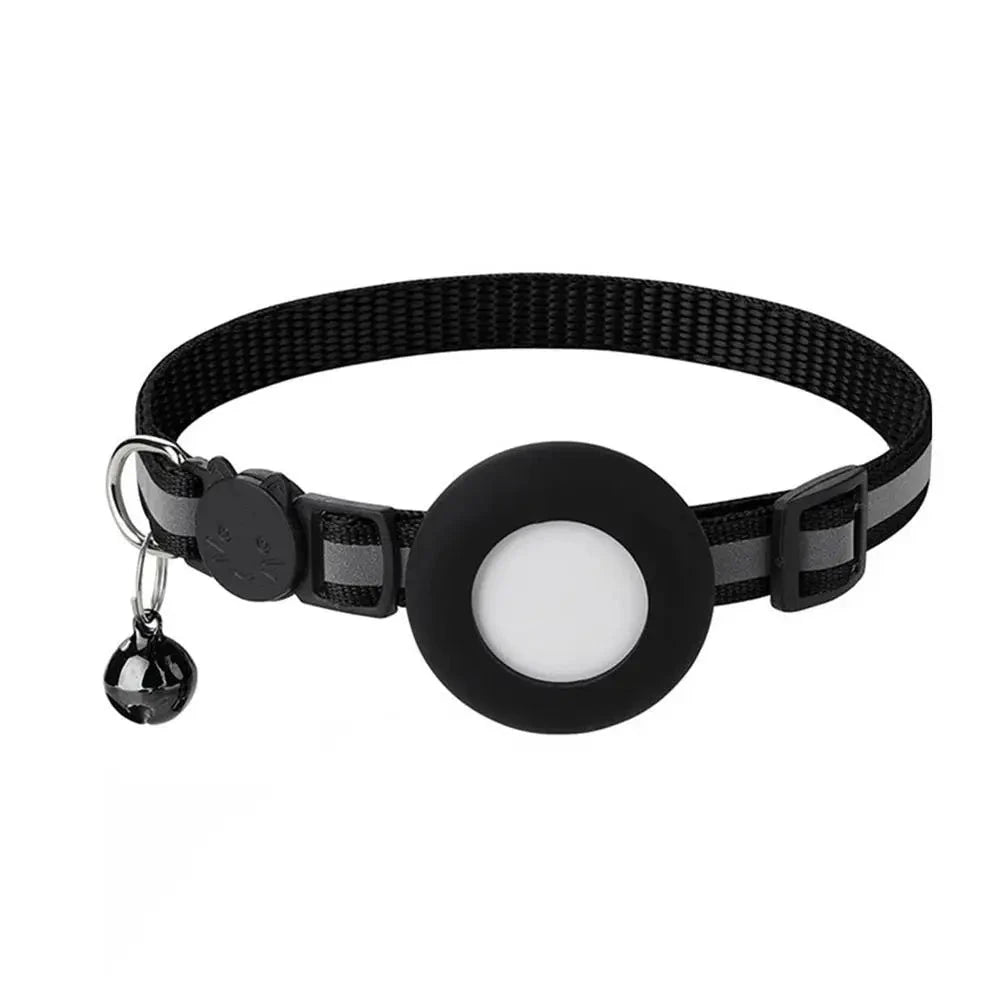 Pet GPS Collar for Cats Anti-Loss Intelligent Locator with Highly Reflective Nylon Strap And Silicone Safety Separation Auralis