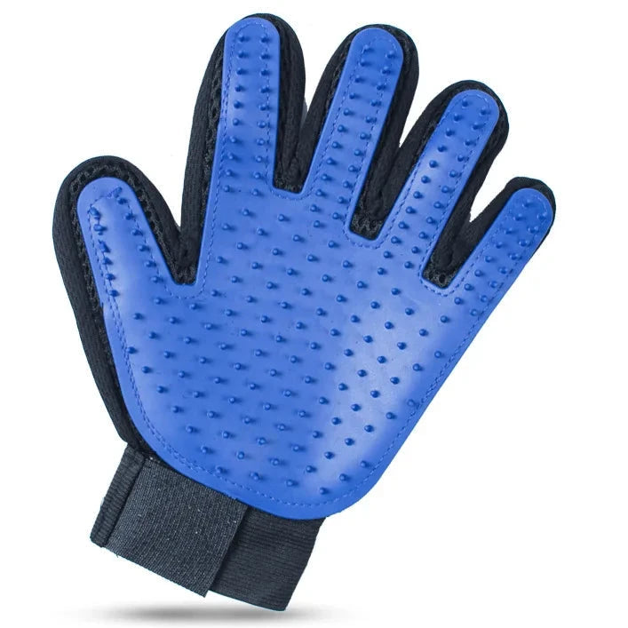 Pet Grooming Kit for Dog Cat Rabbit Fur 2 Sided Grooming Brush Bath Cleaning Glove De-Shedding De-Matting Pet Hair Auralis