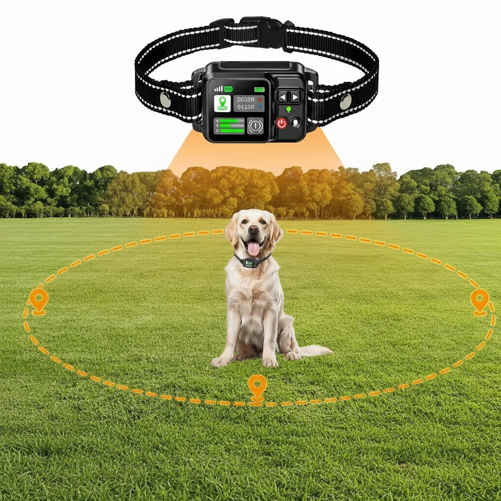 Clôture GPS électrique pour chien sans installation Auralis