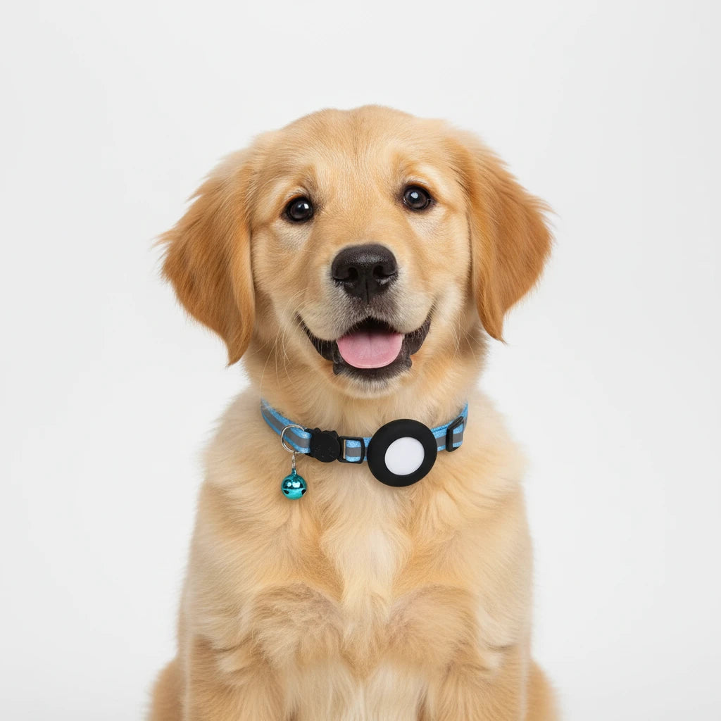 Pet GPS Collar for Cats Anti-Loss Intelligent Locator with Highly Reflective Nylon Strap And Silicone Safety Separation Auralis