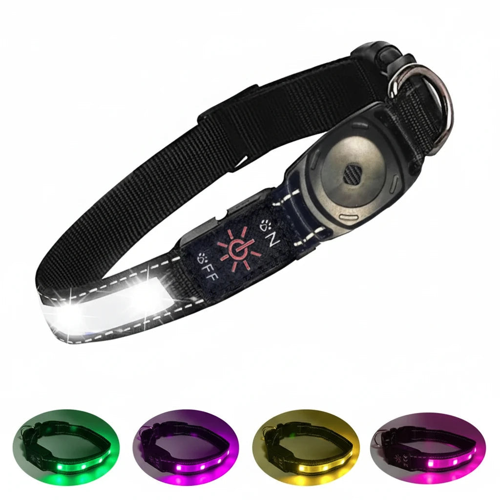 Collier chien GPS Apple AirTag Auralis