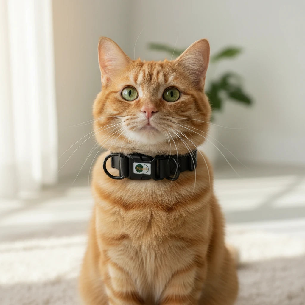 New High quality pet dog collar PVC waterproof Cat collar anti dirty easy to clean for Big small dogs puppy pet products Auralis