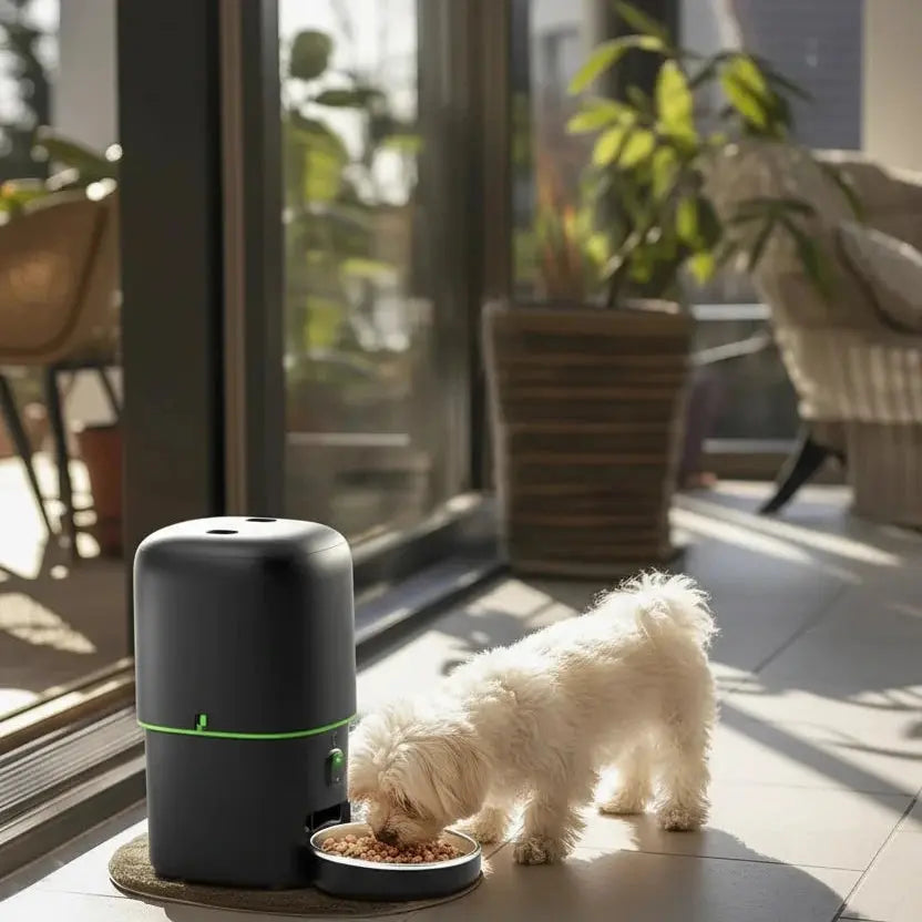 Distributeur de croquettes connecté avec caméra pour chat et chien Auralis