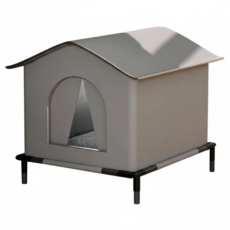 Outdoor Strays Cats House Warm Waterproof Cat Shelter Winter Cold-resistant Pet House Enclosed Pet Tent Stray Animal Shelter Auralis