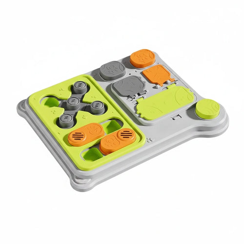 Interactive puzzle toy for small/medium/large dogs, feeding & training use, improves IQ Auralis