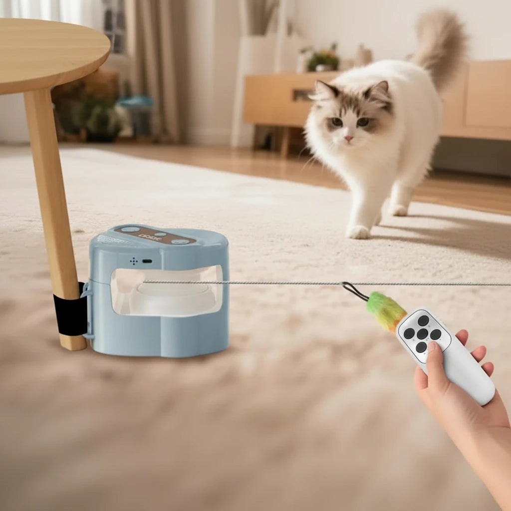 Automatic Cat Treadmill With Remote Control Speed Adjustable Electric Interactive Cat Toy Moving Cat Thrilling chasing toys Auralis