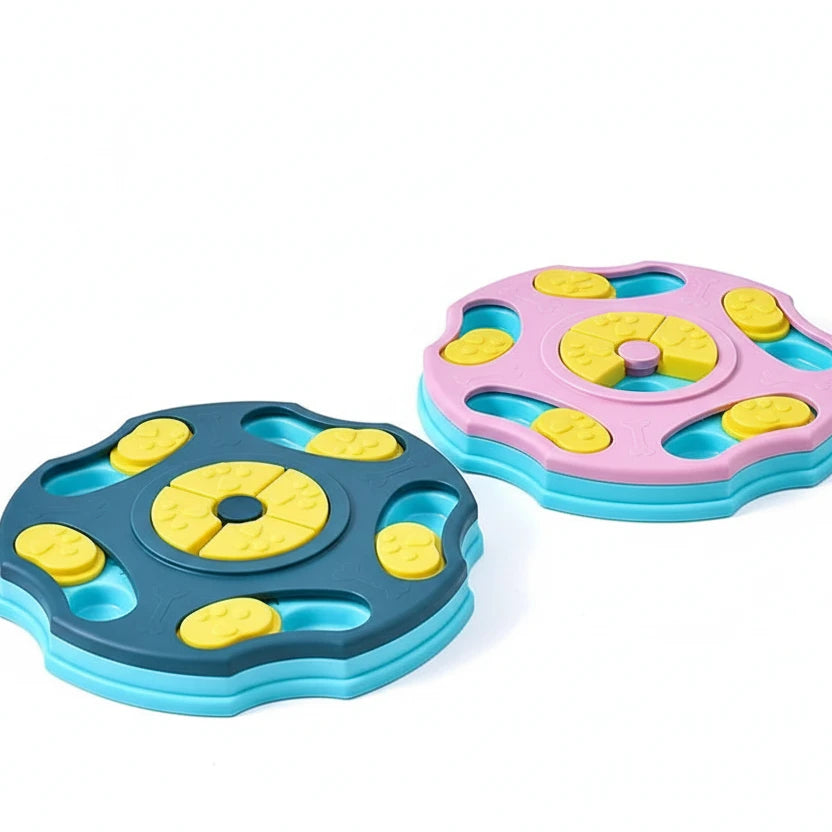 Dog Puzzle Toys Slow Feeder Interactive Increase Puppy IQ Food Dispenser Slowly Eating NonSlip Bowl Pet Cat Dogs Training Game Auralis