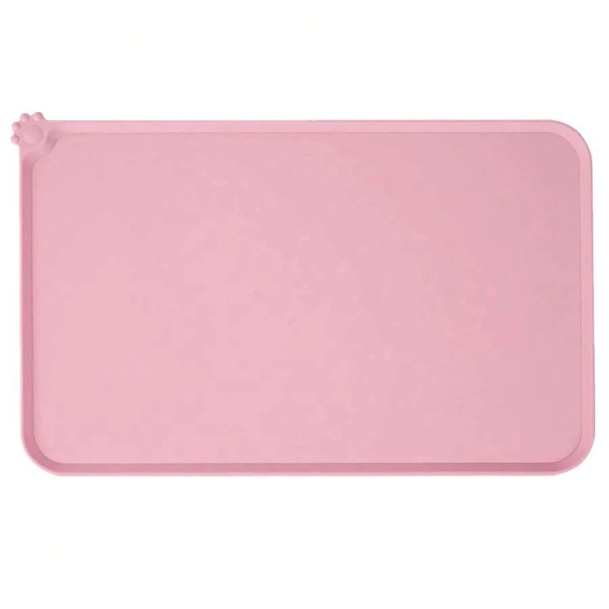 Cat Dog Food Mat For Pet Feeding Bowl Floors Waterproof Non Slip, Silicone Pet Bowl Mat - High-Lipped, Non-Stick, Waterproof Pad Auralis