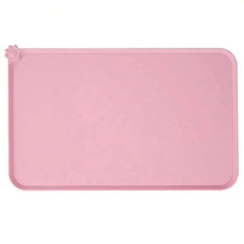 Cat Dog Food Mat For Pet Feeding Bowl Floors Waterproof Non Slip, Silicone Pet Bowl Mat - High-Lipped, Non-Stick, Waterproof Pad Auralis
