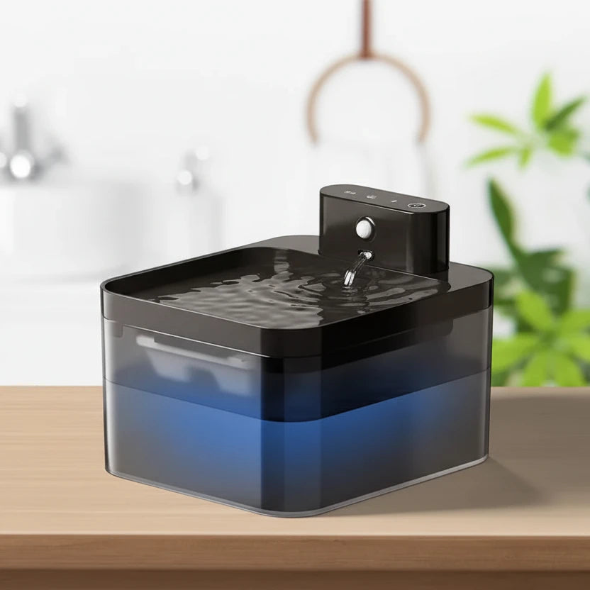 Automatic Cat Water Fountain Wireless Pet Water Dispenser For Dog Cat 2.2L Infrared Sensor Smart Pet Drinkier Accessories Auralis