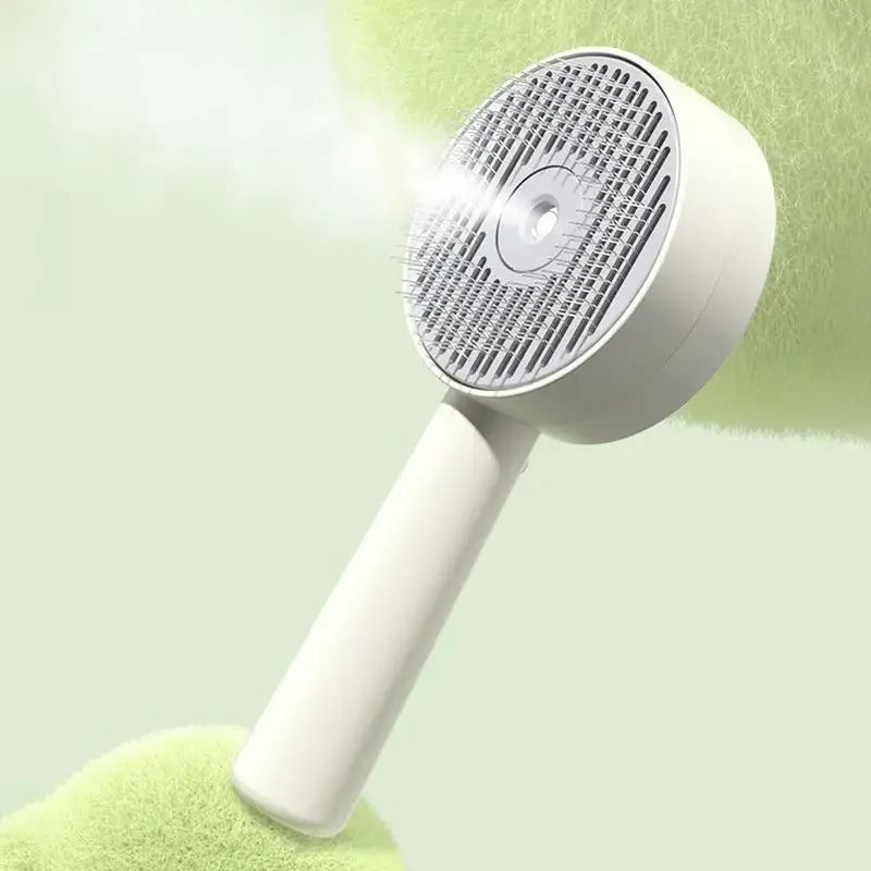 Brosse vapeur auto-nettoyante pour chien et chat Auralis