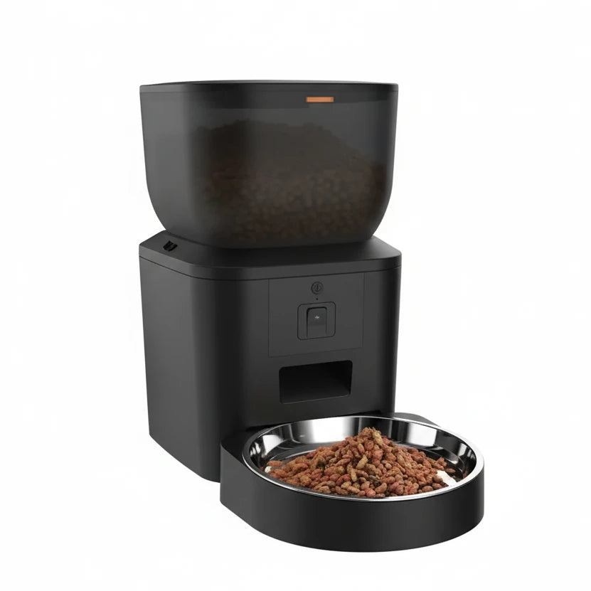 Automatic Dog Feeders with Camera 1080P HD 5G WiFi Pet Feeder Tuya APP Control Automatic Cat Dog Food Dispenser Furpipi Auralis