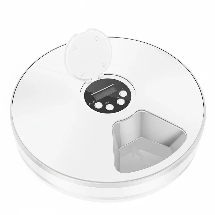 Bol automatique avec programmation de repas pour animaux Auralis