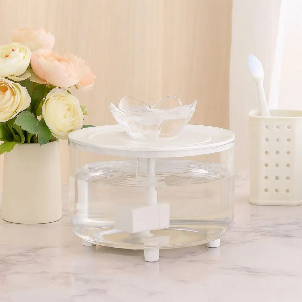 Automatic Cat Water Fountain USB Powered Low-Noise Water Dispenser Auto Filter Large Capacity Cat Drink Bowl for Drinking Auralis