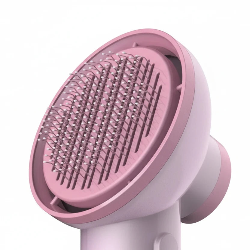 Pet Grooming Hair Dryer with Brush, 2 in 1, No Noise, Negative Ion, Ample Power, 360 Be in a Drain Tools Auralis
