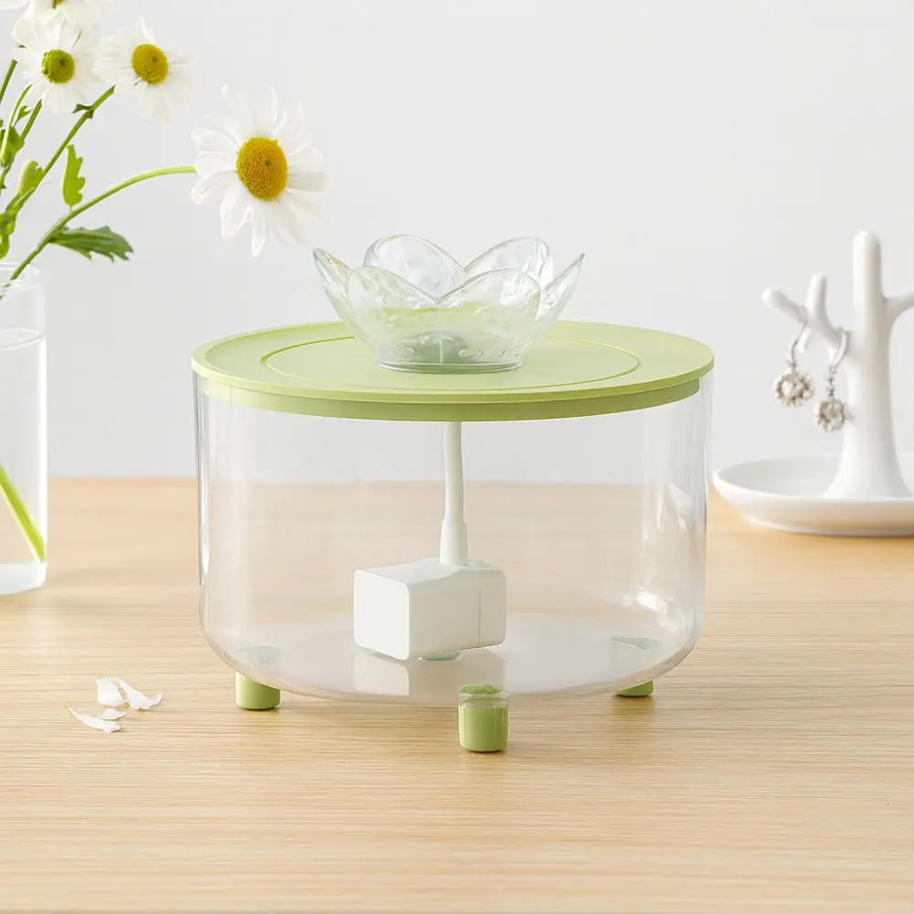 Automatic Cat Water Fountain USB Powered Low-Noise Water Dispenser Auto Filter Large Capacity Cat Drink Bowl for Drinking Auralis